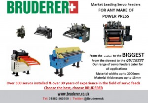 Servo Feeds From Bruderer UK Ltd